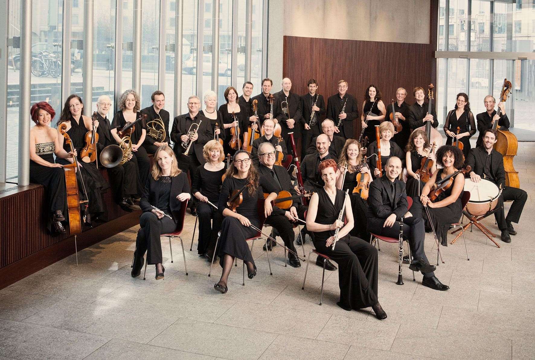 Musicians from the Scottish Chamber Orchestra.