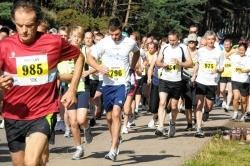 Runners take part in the Moray Marathon 10k