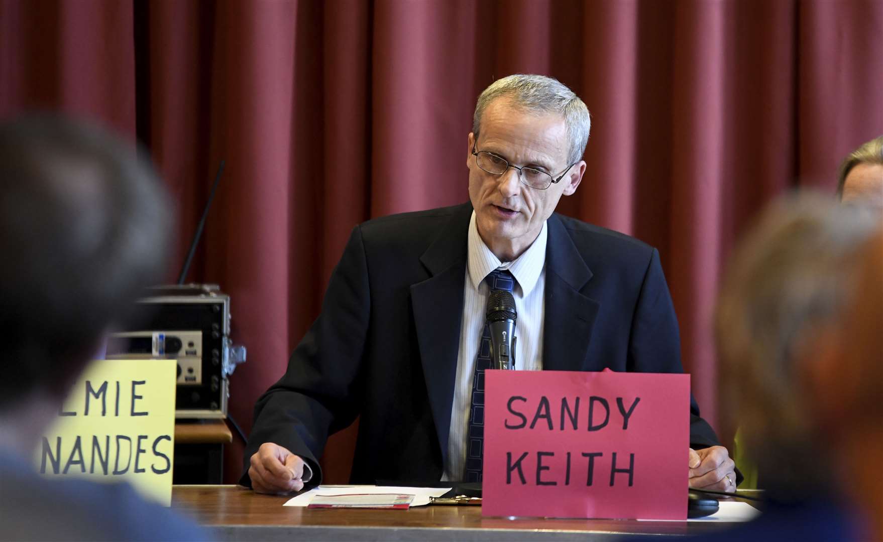 Councillor Sandy Keith.